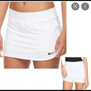 Nike White Tennis Skirt
